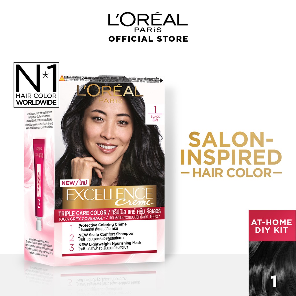 L Oreal Paris Excellence Hair Colour Hair Dye Shopee Singapore