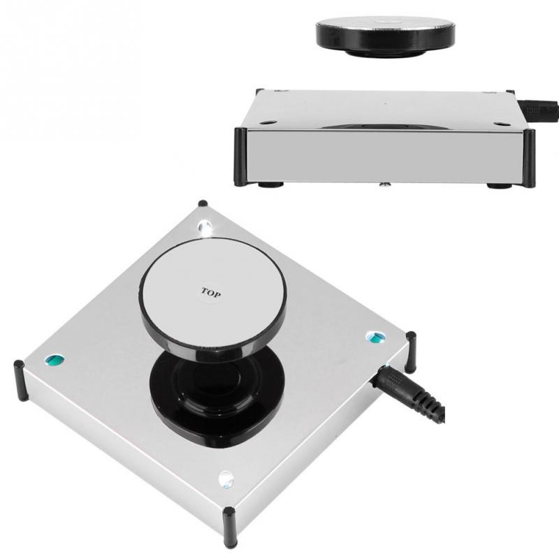 Rotating Magnetic Levitation Floating Show Shelf Display Platform Home Decor JS