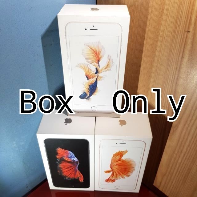Zp Set Original Box Only Used Iphone 6s Plus Rose Gold Space Grey 16gb 64gb Shopee Singapore