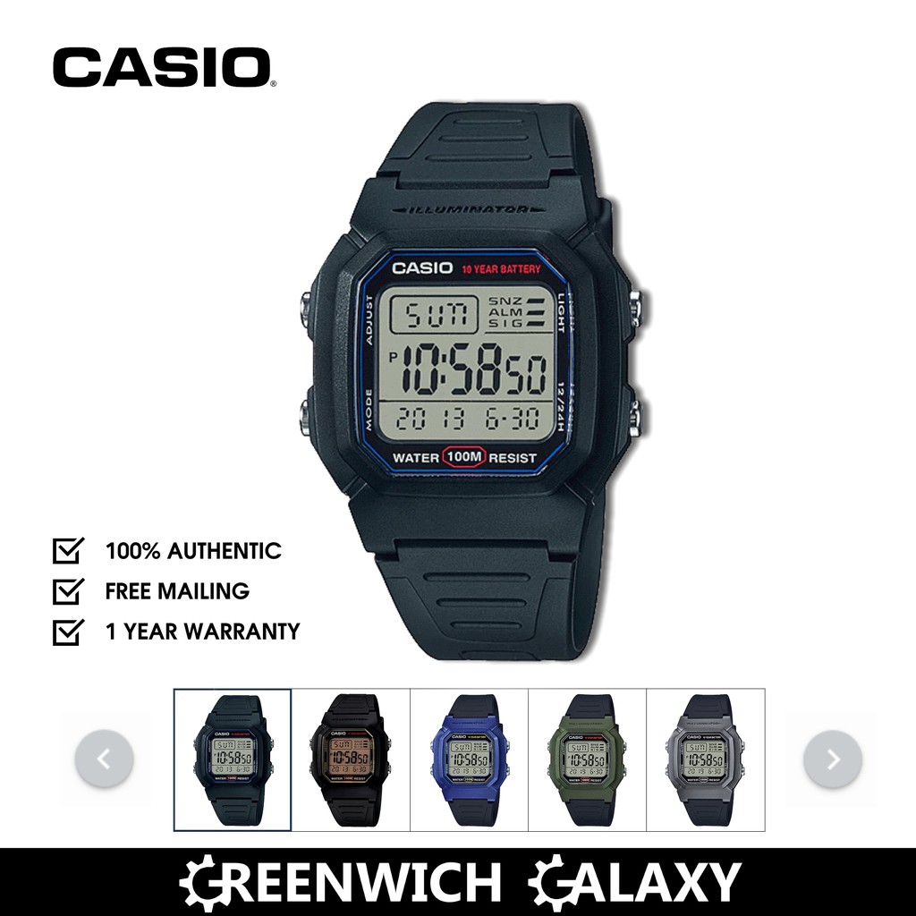 casio watch 2019