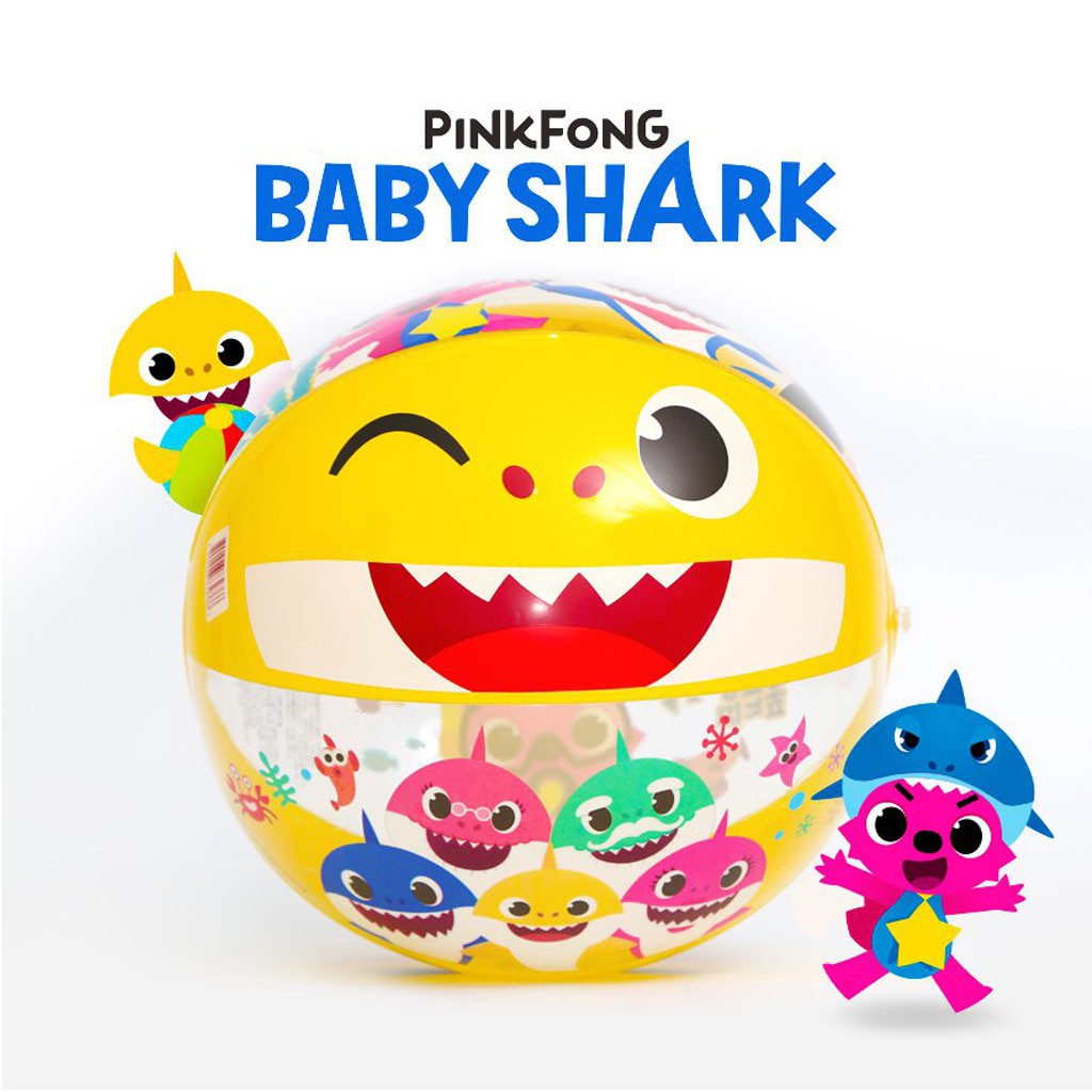 [PINK FONG] Baby Shark Beach Ball [Shipping from Korea] | Shopee Singapore