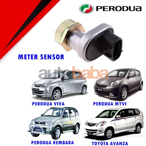 PERODUA VIVA MYVI KEMBARA TOYOTA AVANZA ORIGINAL SPEEDOMETER METER GEAR