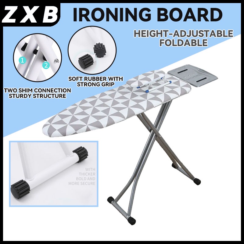 Liftable Ironing Board Folding Height Adjustable Household Iron for