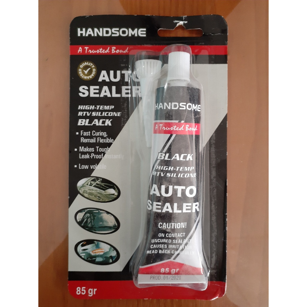 Handsome Glue Silicone sealant Auto sealer 85 Grams Black Shopee