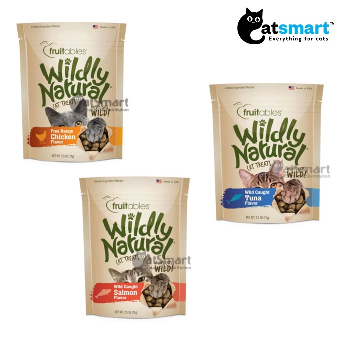 Fruitables Wildly Natural Cat Treats 71g (3 Packs) Shopee Singapore