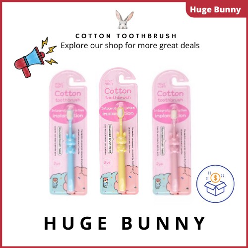 mini soft cotton toothbrush