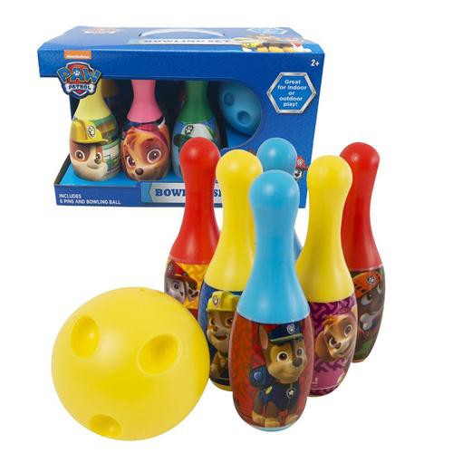 paw patrol light up bowling set