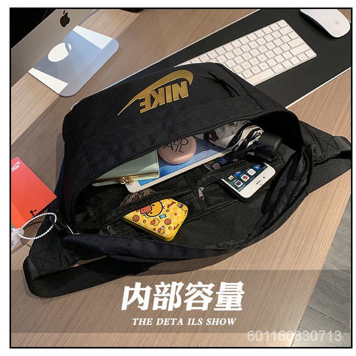 X D Waist Bags New Wang Yibo Same Style Crossbody Bag Chest Bag Large Capacity Shoulder Bag Men S And Women S Sports Shopee Singapore