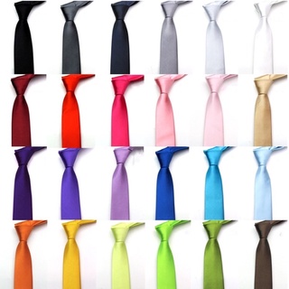 Image of SG STOCK UNISEX Necktie Slim Tie Skinny Tie Wedding Tie Groomsmen Bestmen Men Accessories Ties SILK TIE