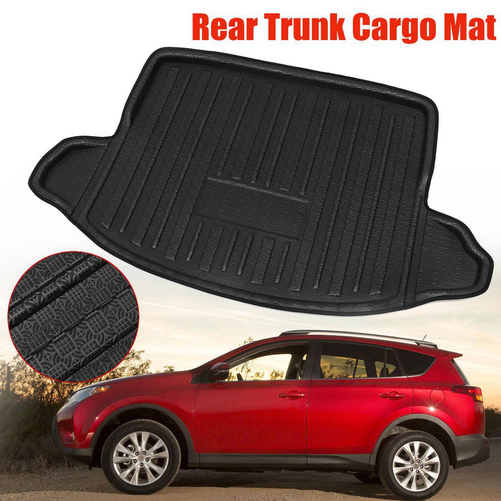 Car Floor Carpet Toyota Rav4 2013 2018 Cargo Liner Trunk Floor Mat