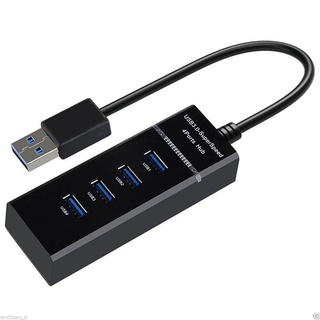4 Ports High Speed USB 3.0 Hub/Multi-HUB Extension Splitter/Fast Data Transfer Extender Extension Connector/Compatible With Windows PC , Surface Pro , Laptop , Printer