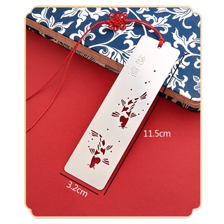 [Ready Stock] Creative Chinese Style Metal Bookmark Retro Exquisite Bookmark Student Gift Prize #1