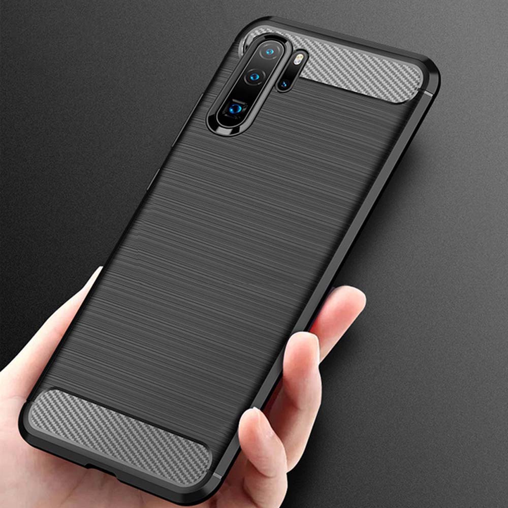 Samsung Galaxy Note 20 20Ultra 10Plus 8 S10 S8 S9 S21 S22 Plus Soft Silicone Matte Thin Carbon Fiber Shockproof Matte Case Cover