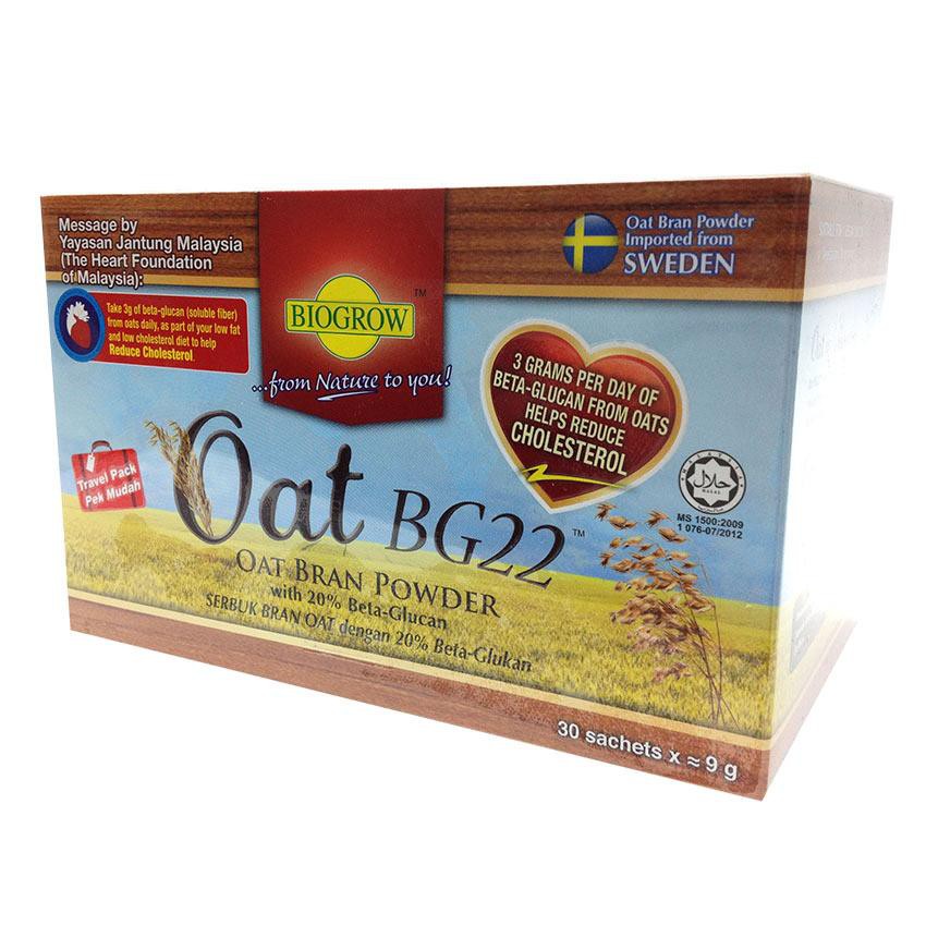 Biogrow Oat Bg22 9g X 30 Sachets Shopee Singapore