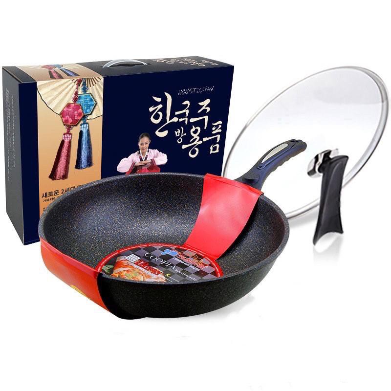 READY STOCK !!! Korean Nonstick Frying Pan Size 30CM / 32CM Maifan