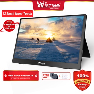 Wistino 13.3inch 1080P 60hz HDR Gaming Portable Monitor IPS ultra slim for office and Gaming Consloe Switch PS4 monitor