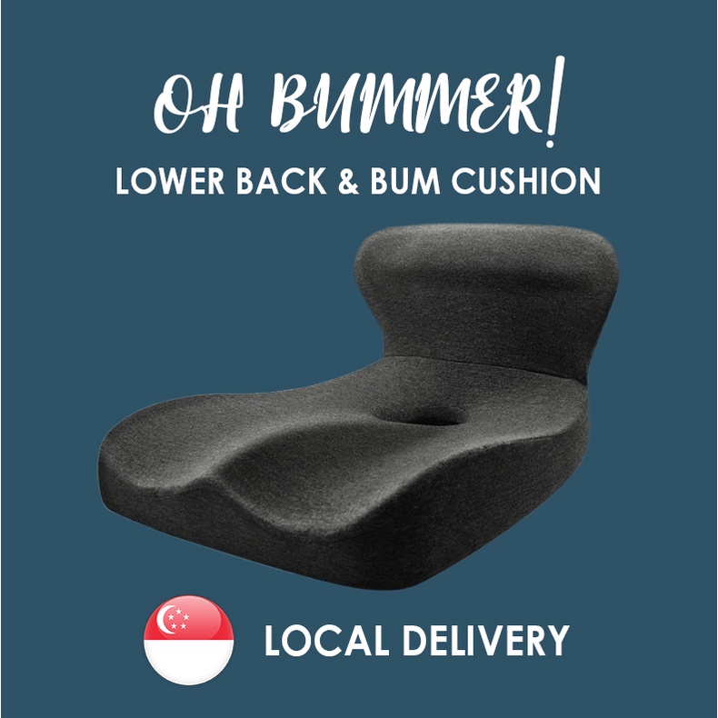 [HH] Oh Bummer! Lower Back & Bum Cushion - Orthopedic Tailbone Pain ...