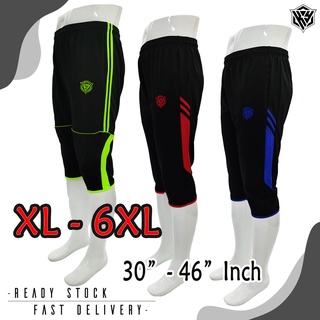Ky0369|Unisex T90 Sport Pant Pants 3/4 Short Gym Pant Bdr Pants
