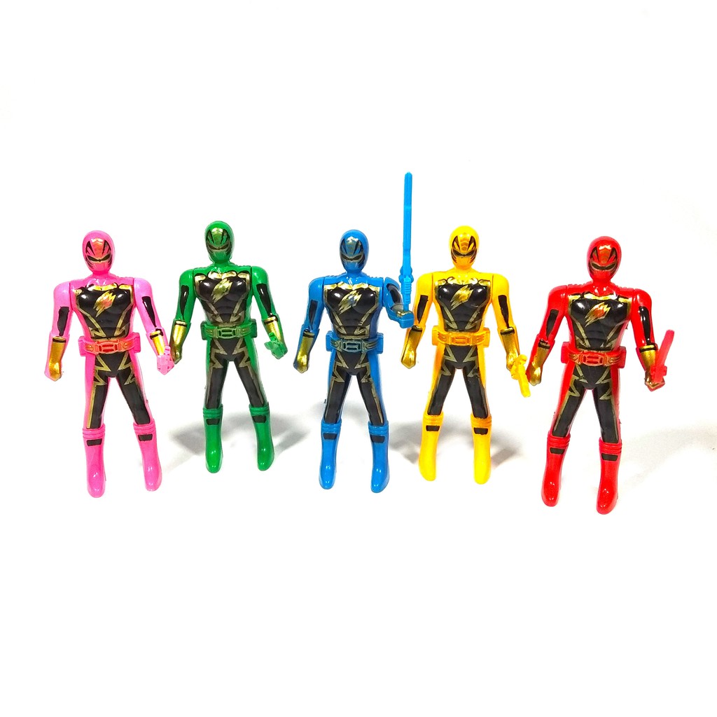 Kanak Kanak Kids Toys Power Rangers 11 Toys 12cm Shopee Singapore