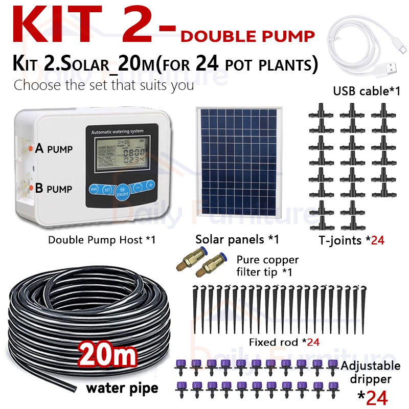 Indoor Plant Self Drip Irrigation Kit 