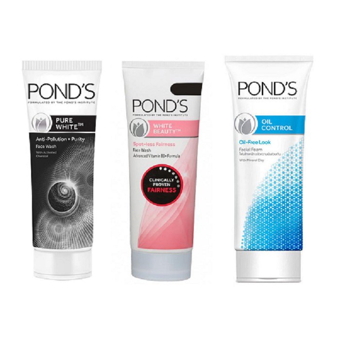 ponds foam wash