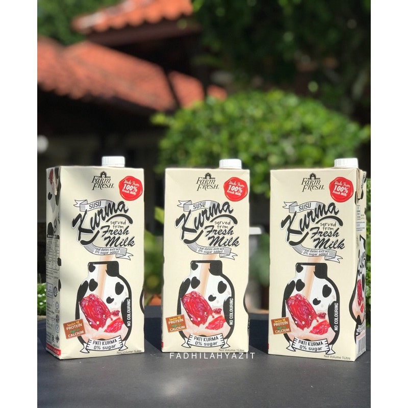 Susu Kurma Farm Fresh 1l Shopee Singapore