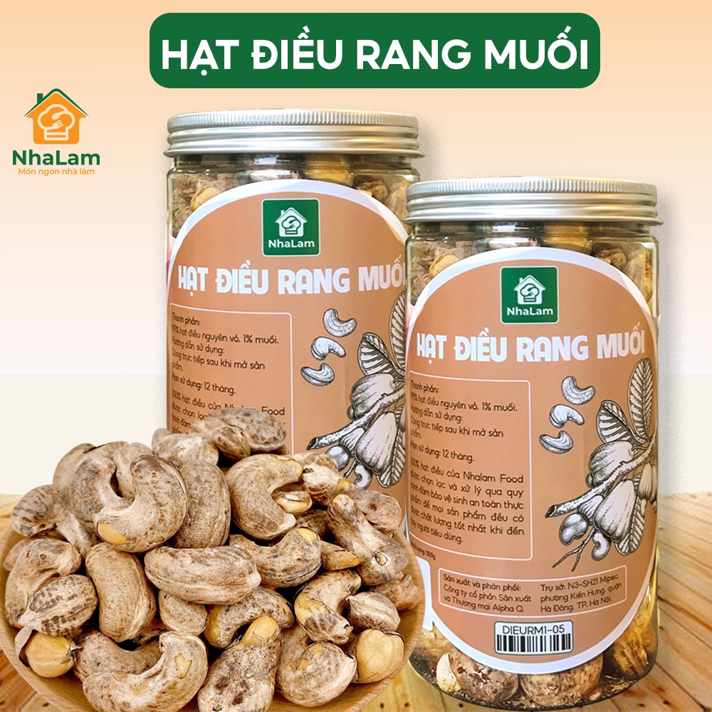 Crispy Salted Cashew Nuts Diet Weight Loss, Snack Mother NHALAM FOOD