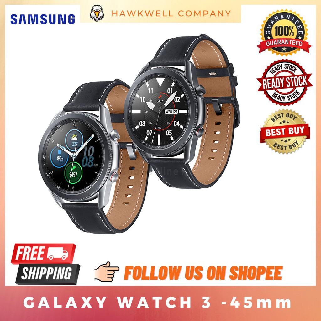 Samsung Galaxy Watch 3 45mm Bluetooth Shopee Singapore