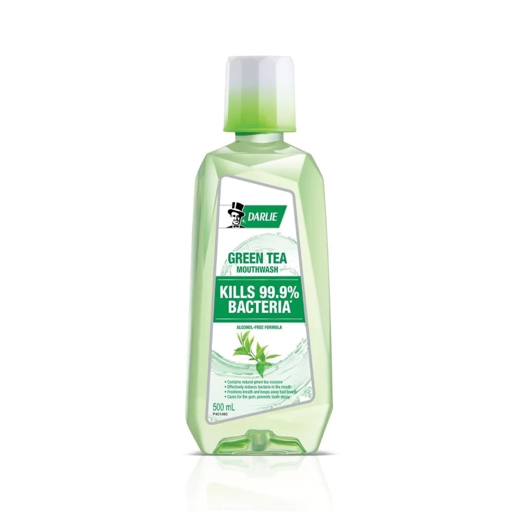 DARLIE Mouthwash Green Tea Non Alcohol 500ml Shopee Singapore