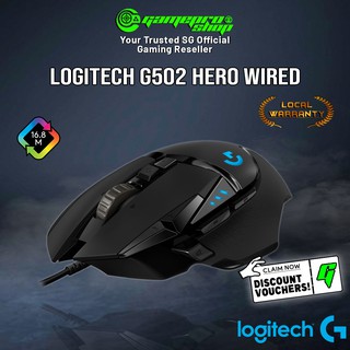 Logitech G502 Hero Gaming Mouse - 910-005472 (2Y)