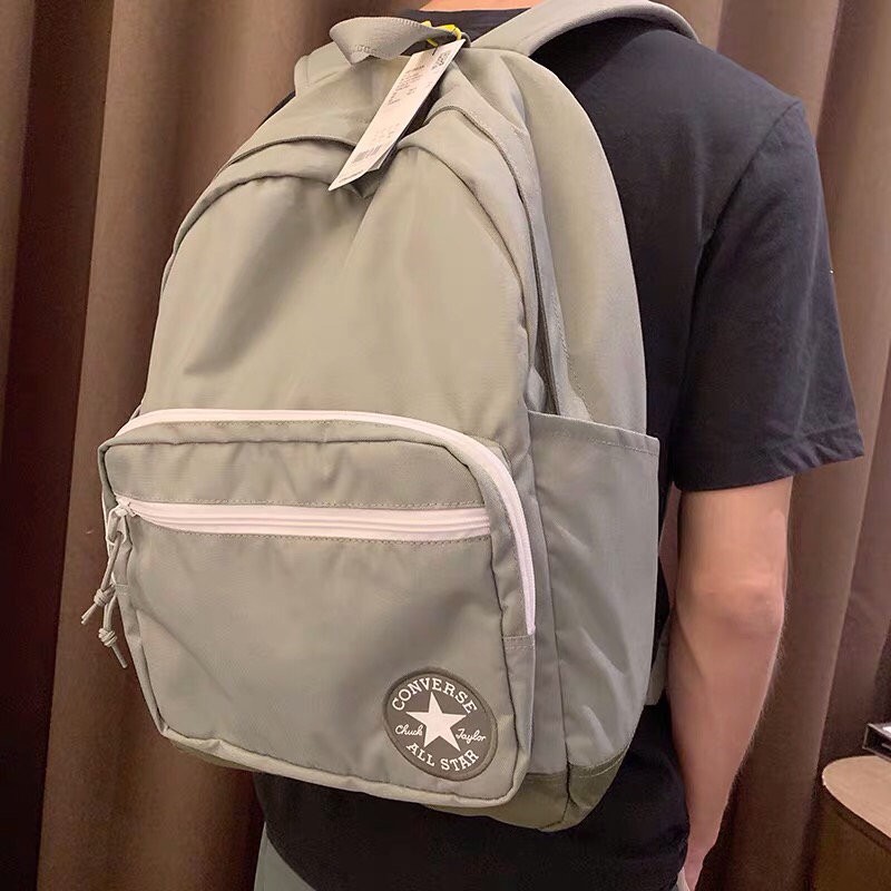 converse green backpack