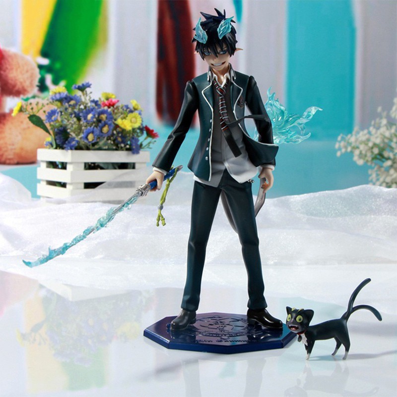 blue exorcist figurine