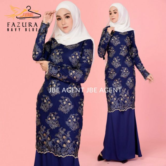 Fazura Kurung Labuh Lace Baju Raya 2020 Baju Nikah Tunang Sanding Kenduri Dinner Open House Muslimah Fashion Office Wear Shopee Singapore