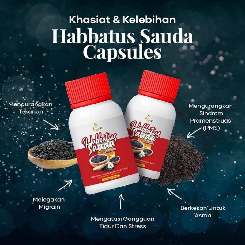 Sauda khasiat habbatus Kelebihan dan