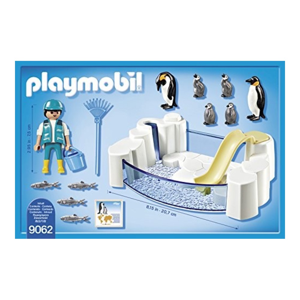 playmobil penguin pool 9062