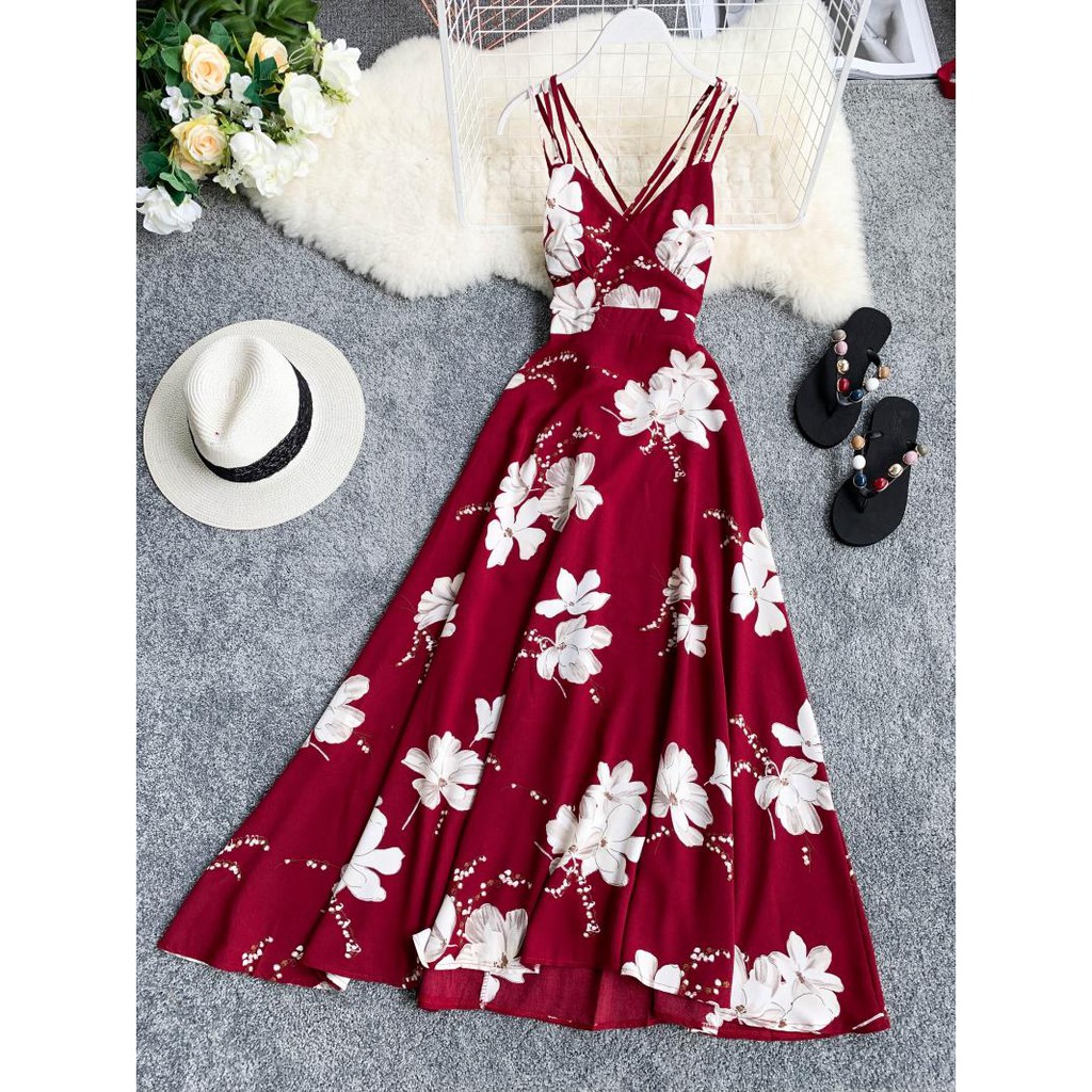 ladies new long dress