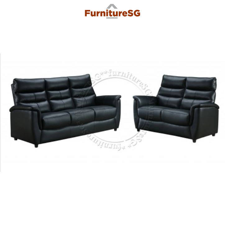 Half Leather Sofa Set Shopee Singapore