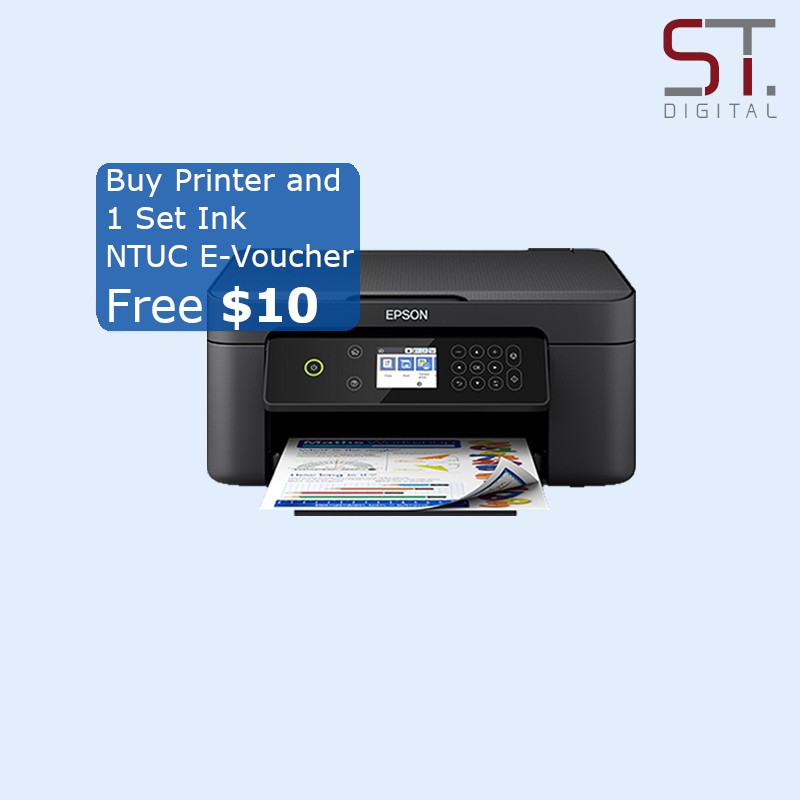 Epson WorkForce WF2851 WiFi Duplex AllinOne Inkjet Printer upgraded