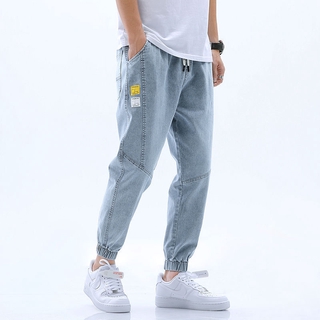 Image of 2022 Men Jeans Loose Harun Korean Casual Men's Jean Pants