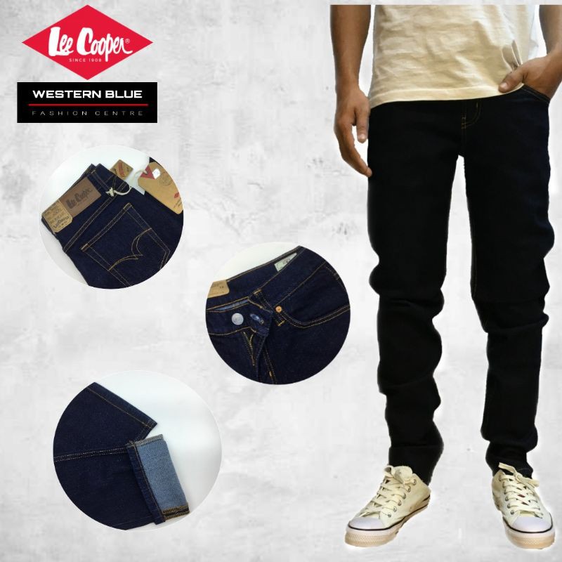 lee cooper straight leg jeans mens