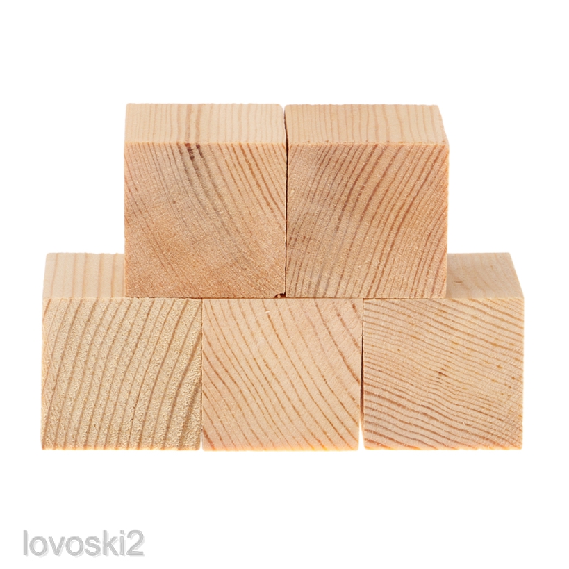 blank wooden baby blocks