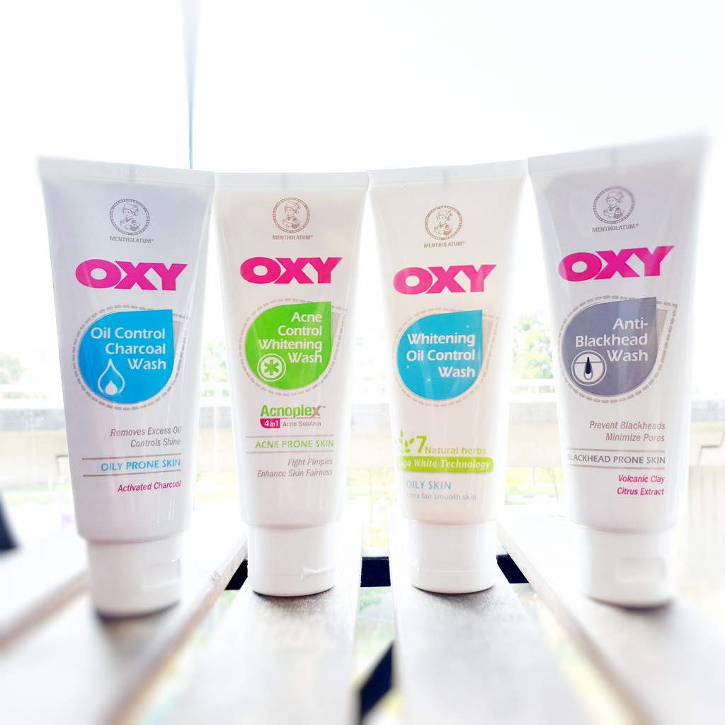 oxy face wash charcoal
