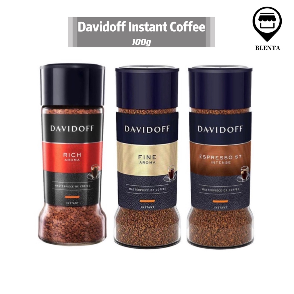 DavidOff Instant Coffee 100g/Rich Aroma/Fine Aroma/Espresso57Intense🔥SG