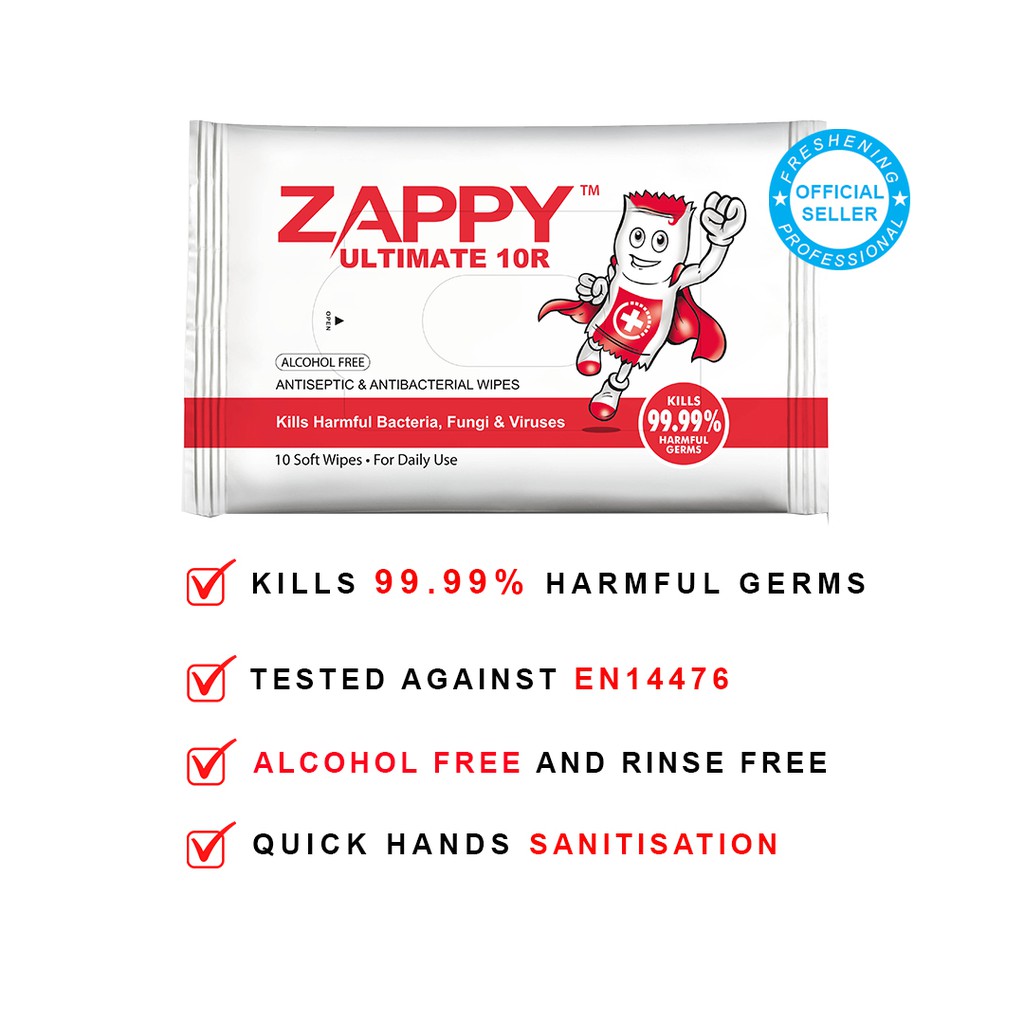 zappy wet wipes
