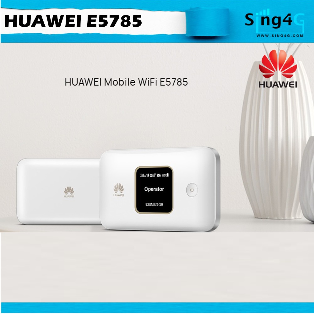 Huawei E5785 4G 300Mbps Mifi 12hr Portable Hotspot 4G Mobile WiFi 3