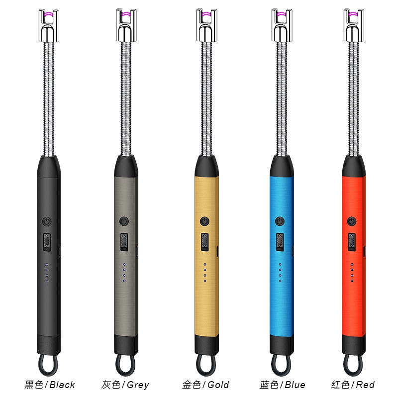 360 Flexible Electric Arc Candle Lighter Rechargeable Kitchen Lighter