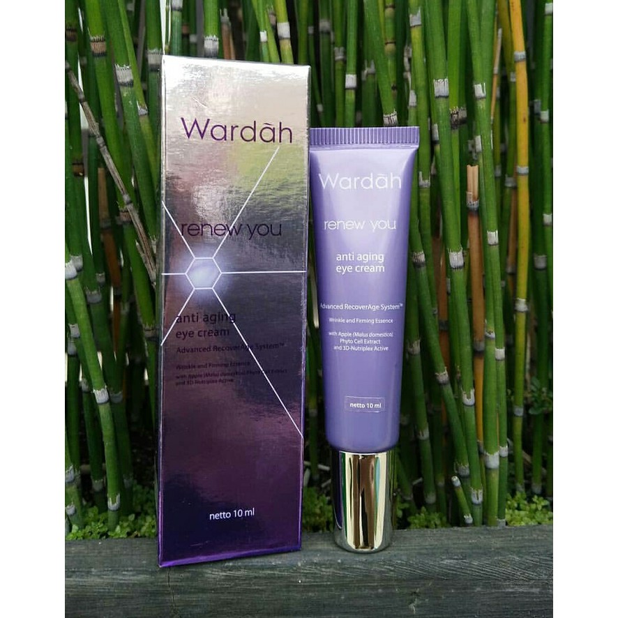 Original Wardah Renew You Eye Cream Anti Aging Eye Cream 10 Ml Shopee Singapore