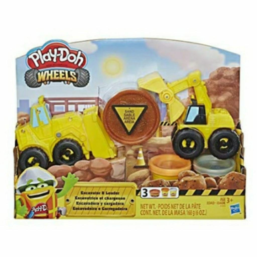 hot wheels play doh set