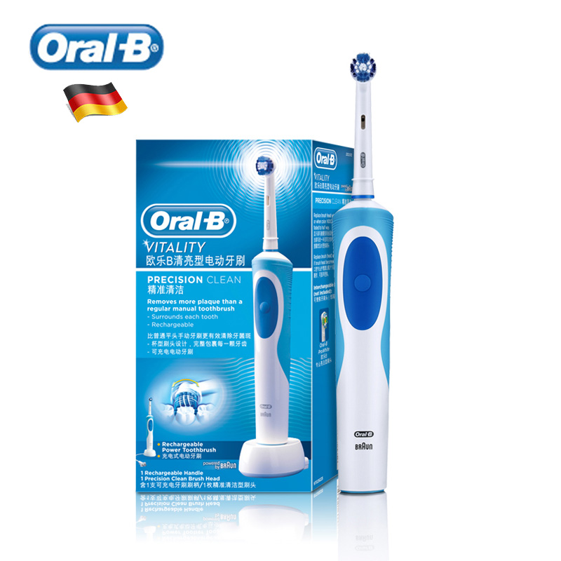 vitality precision clean electric toothbrush