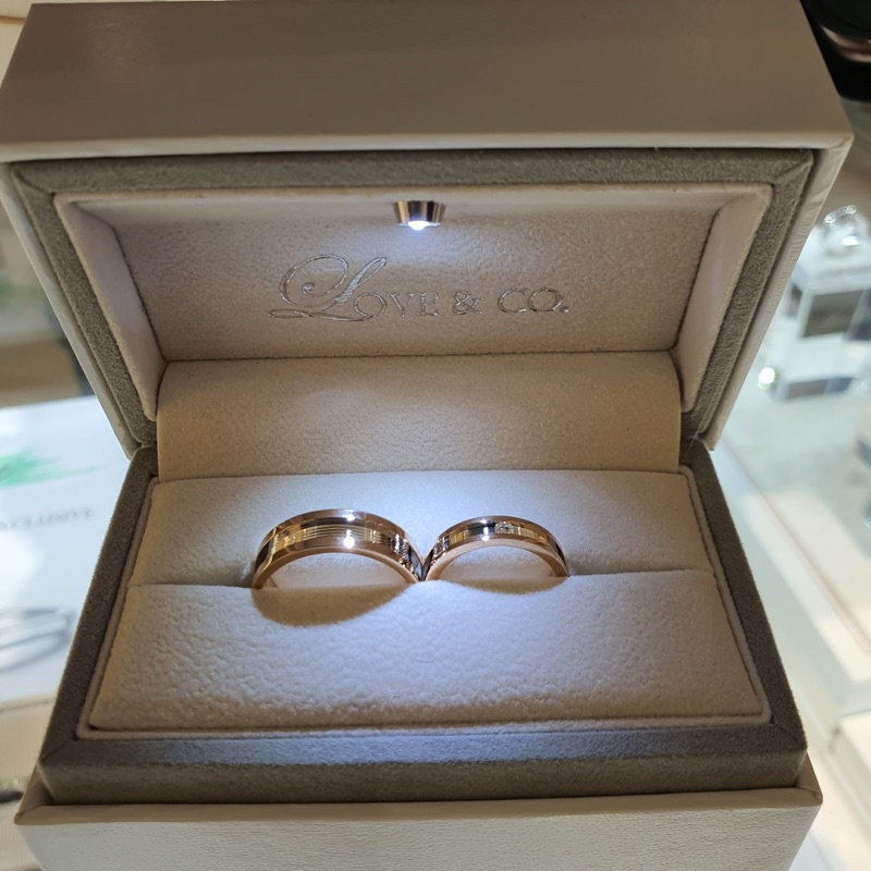 Love & Co Wedding Bands/ Couple Rings